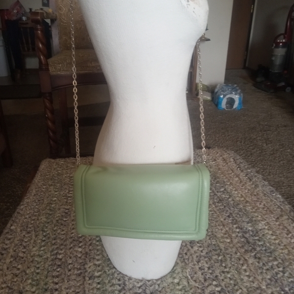 CHIC ZARA Green Crossbody Bag NWT - Picture 3 of 10